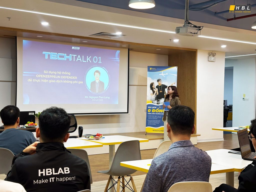 TechTalk chia sẻ kiến thức công nghệ tại HBLAB