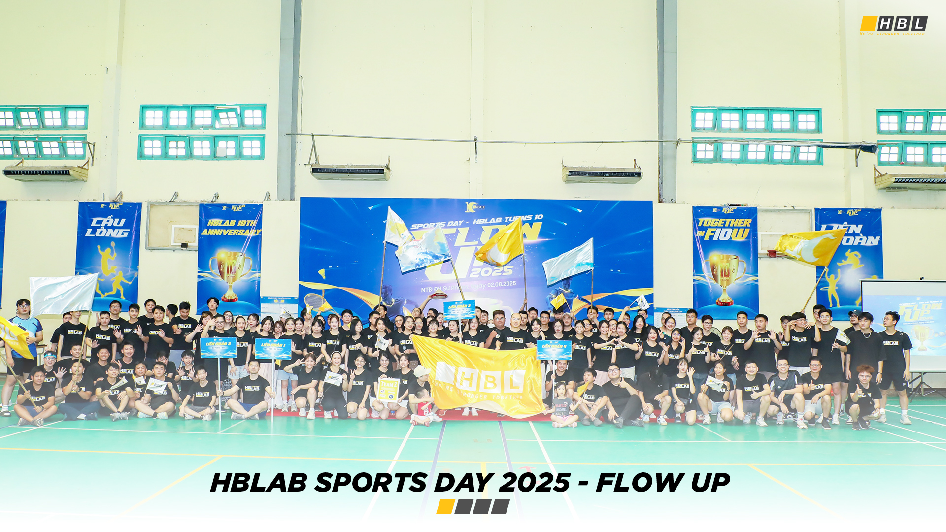 HBLAB Sports Day 2025 – Cùng nhau Flow Up