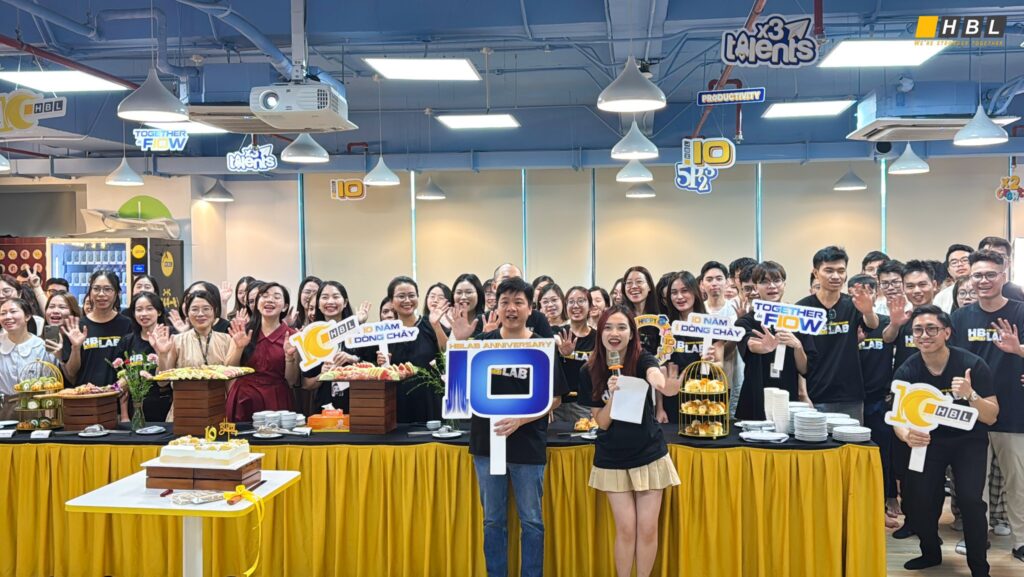 Sinh Nhật 10 Năm –  Một Hành Trình Tự Hào Của Đại Gia Đình HBLAB (13/5/2015 – 13/05/2025)