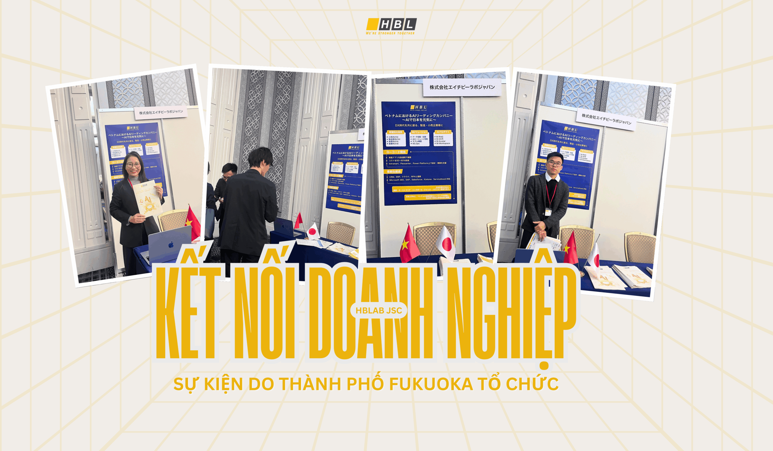 HBLAB Tham Gia Sự Kiện Kết Nối Doanh Nghiệp Fukuoka 2025