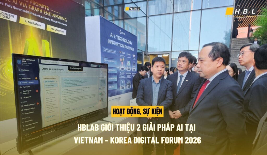 HBLAB giới thiệu hai giải pháp AI tại Vietnam – Korea Digital Forum 2026